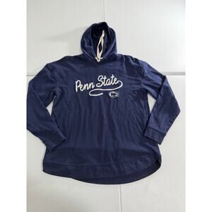 Penn State Women’s Pullover Hoodie Size Small Blue and White
